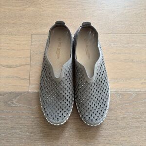Ilse Jacobsen Hornbaek Tulip Flat Sneakers Size 37 Gray